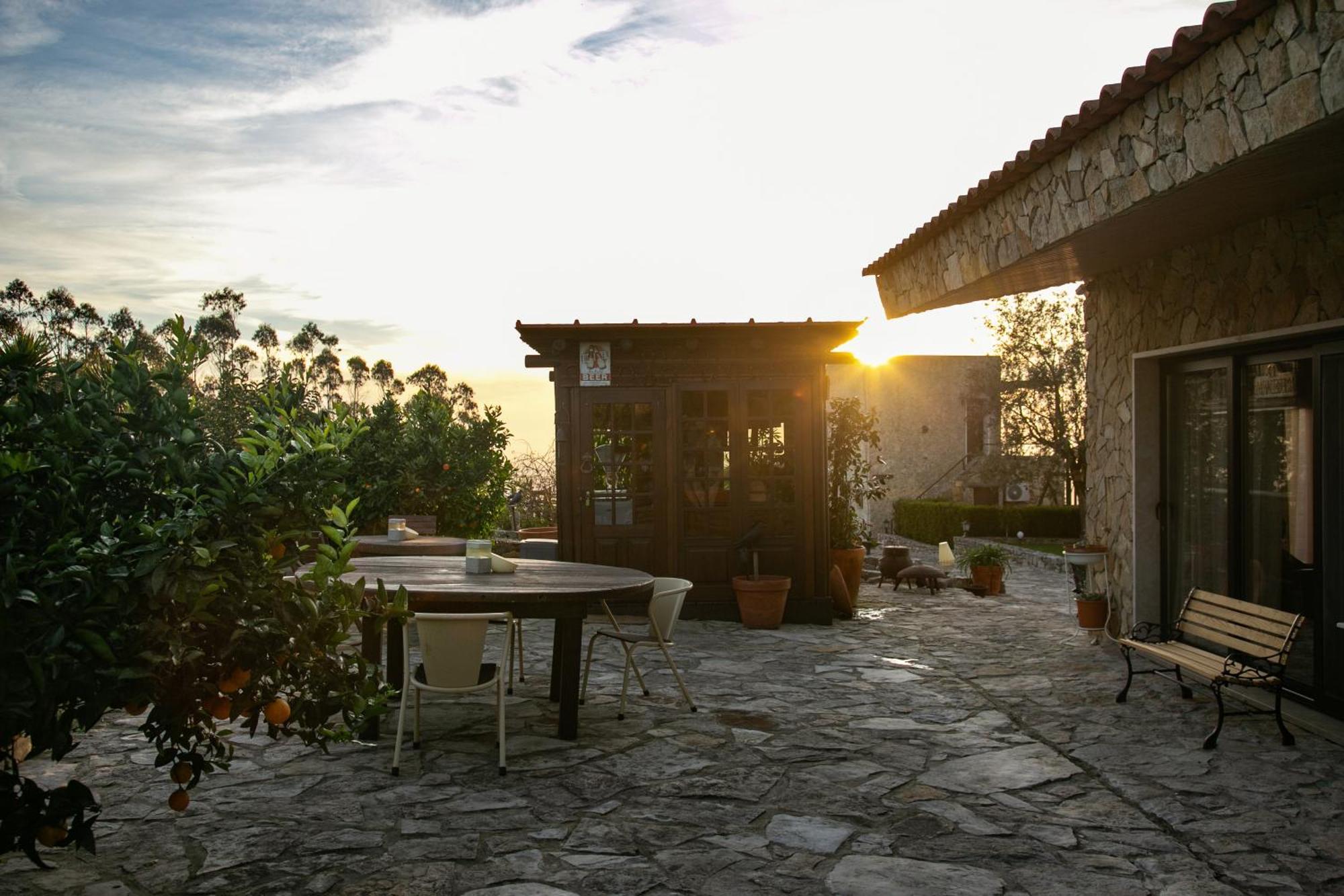 Casas Da Gralha Bed and Breakfast Turquel Eksteriør billede