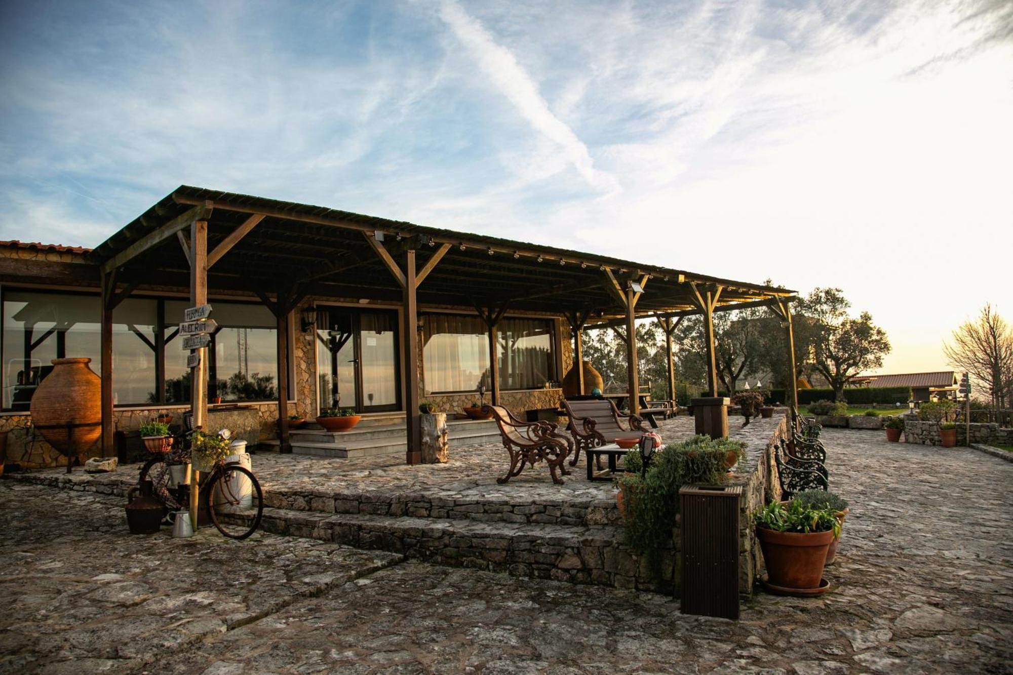 Casas Da Gralha Bed and Breakfast Turquel Eksteriør billede