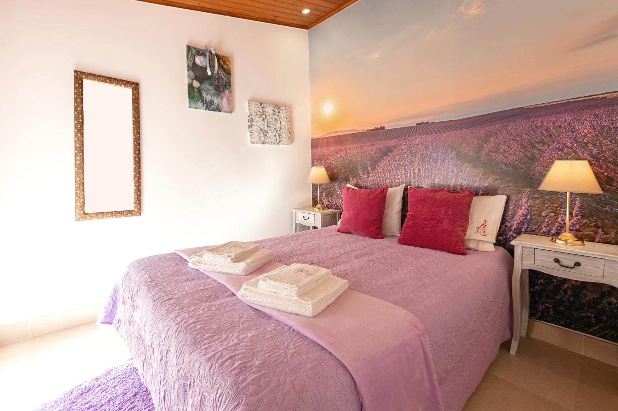 Casas Da Gralha Bed and Breakfast Turquel Værelse billede