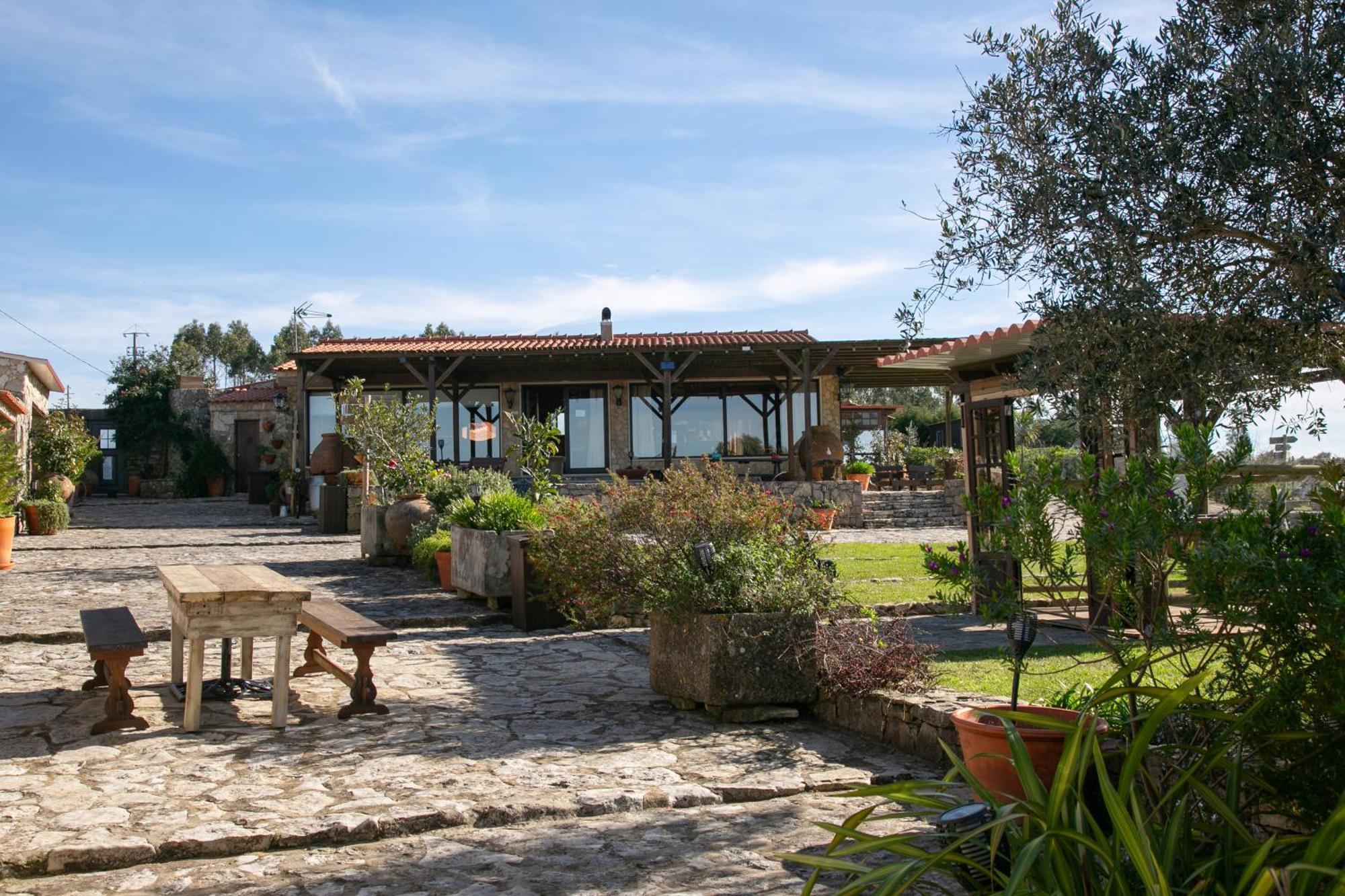 Casas Da Gralha Bed and Breakfast Turquel Værelse billede
